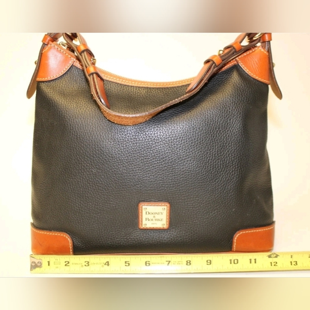 Dooney & Bourke 1975  Pebble Grain Leather Hobo Bag & Wallet Set. - Picture 5 of 13